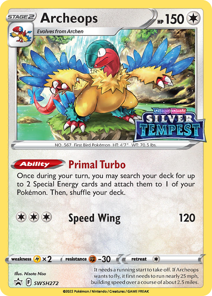 Sword & Shield Promo’s Archeops #272