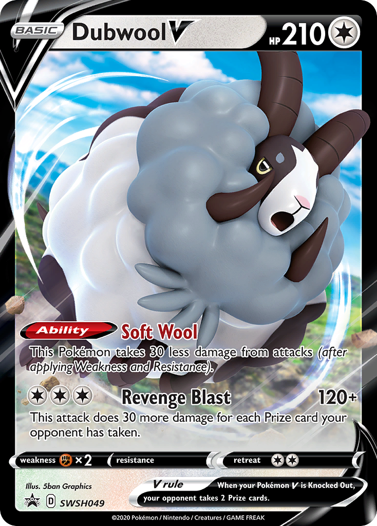 Sword & Shield Promo's Dubwool V #49