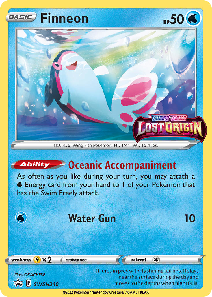 Sword & Shield Promo’s Finneon #240