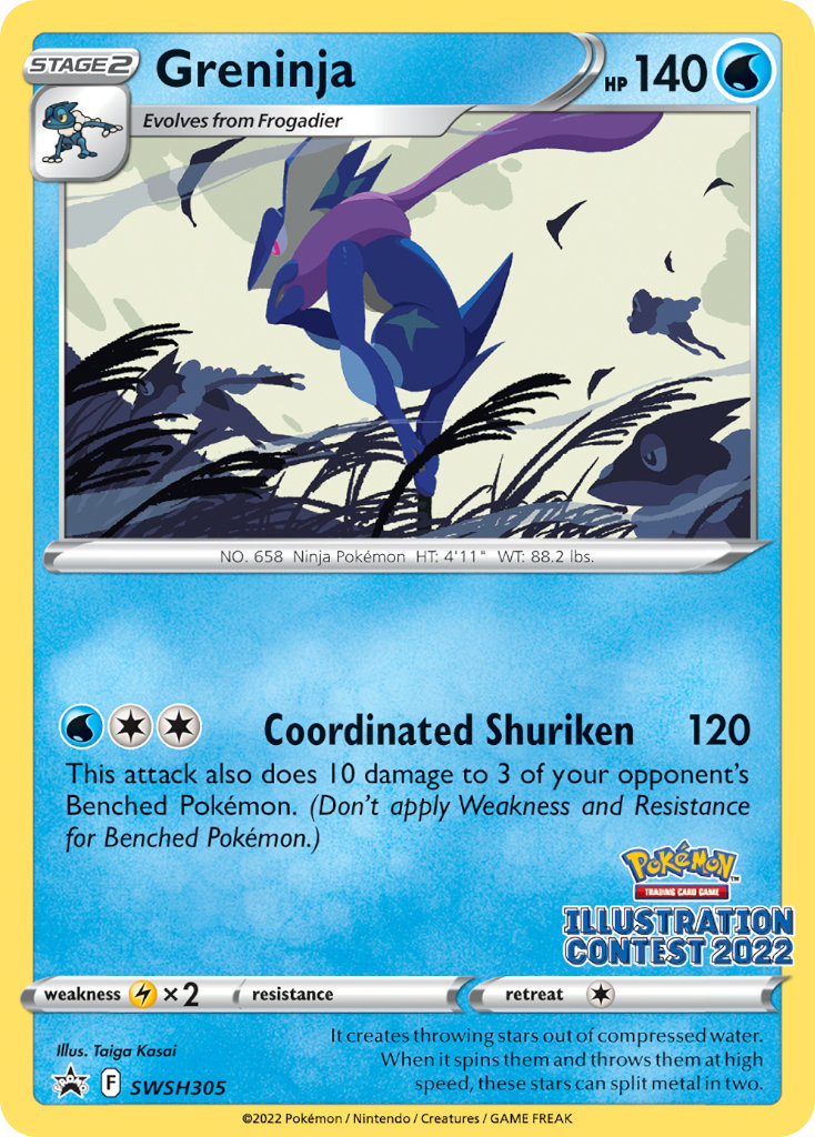 Sword & Shield Promo’s Greninja #305