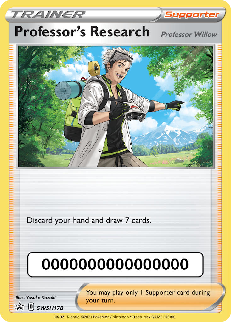 Sword & Shield Promo's Professor’s Research #178