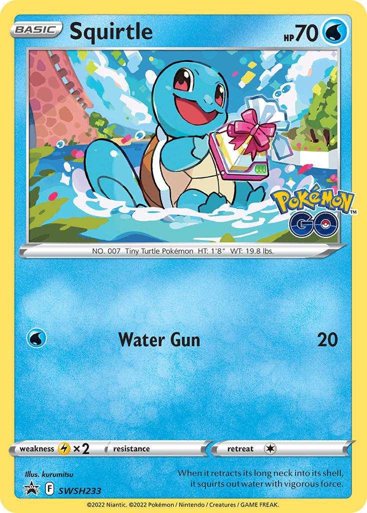 Sword & Shield Promo’s Squirtle #233