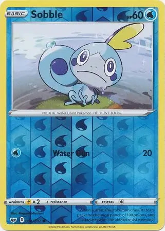 Sword & Shield Sobble #54/202 reverse holo