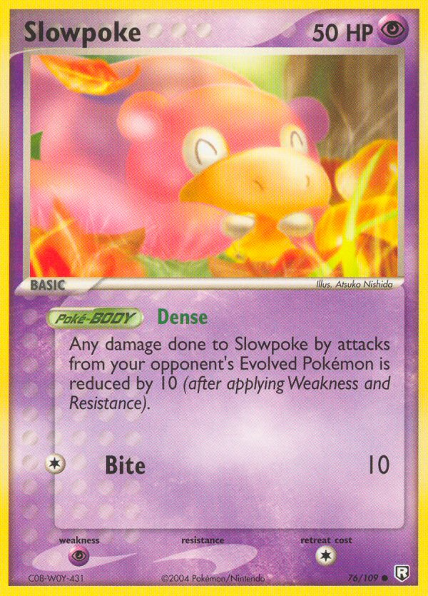Team Rocket Returns Slowpoke #76/109