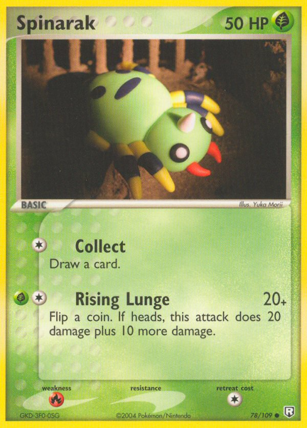 Team Rocket Returns Spinarak #78/109