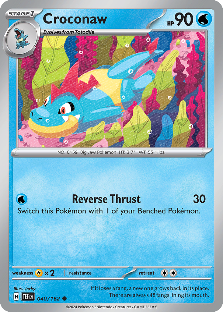 Temporal Forces Croconaw #40/162