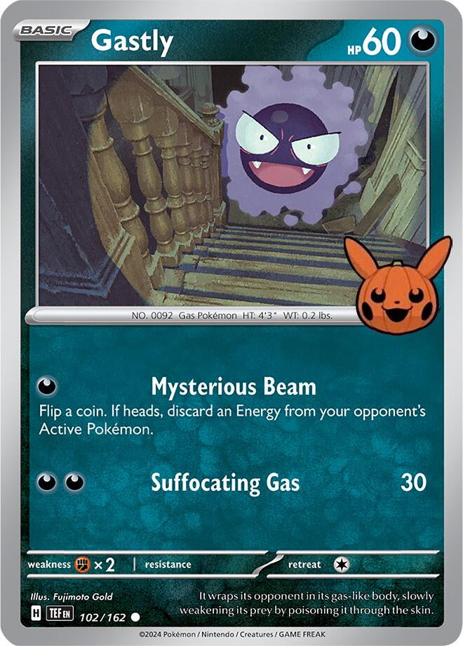 Temporal Forces Gastly #102/162 Trick or Trade