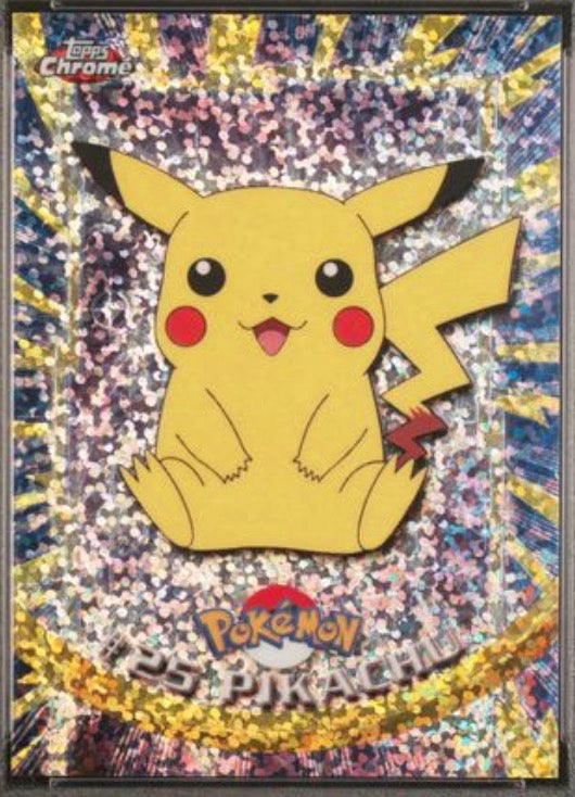 Topps Chrome Series 1 Pikachu #25
