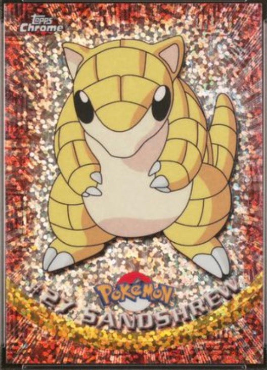 Topps Chrome Series 1 Sandshrew #27