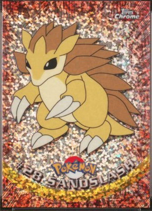 Topps Chrome Series 1 Sandslash #28