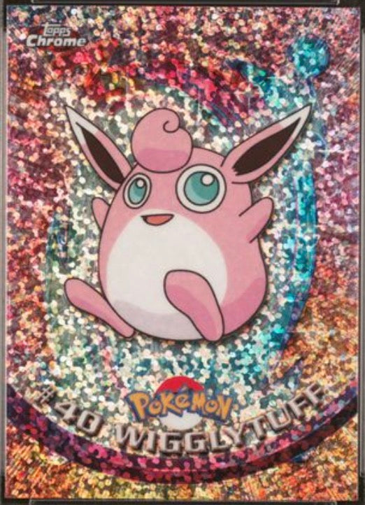 Topps Chrome Series 1 Wigglytuff #40