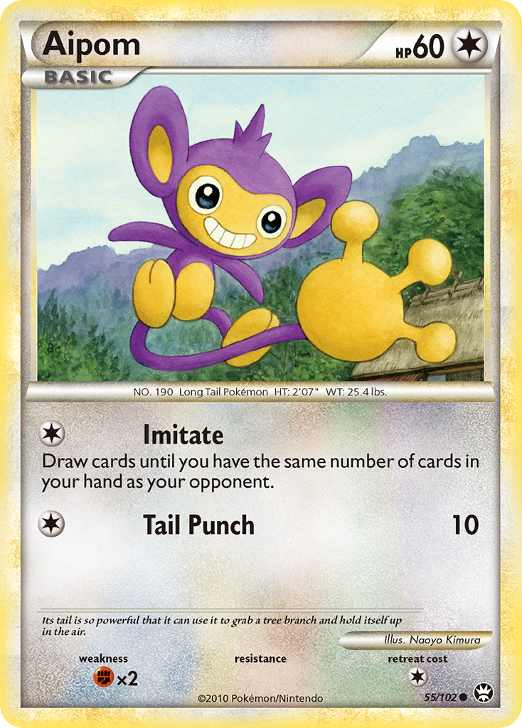 Triumphant Aipom #55/102