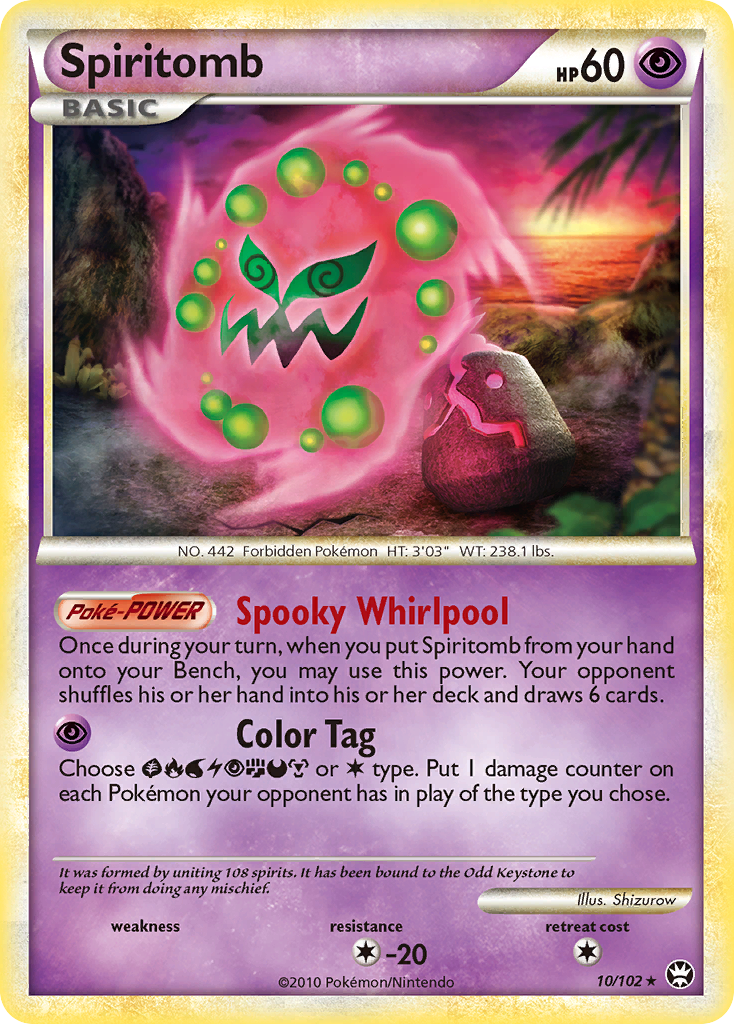 Triumphant Spiritomb #10/102