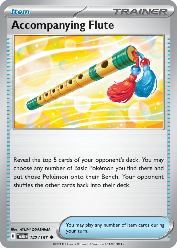 Twilight Masquerade Accompanying Flute #142/167