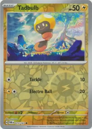 Twilight Masquerade Tadbulb #73/167 reverse holo