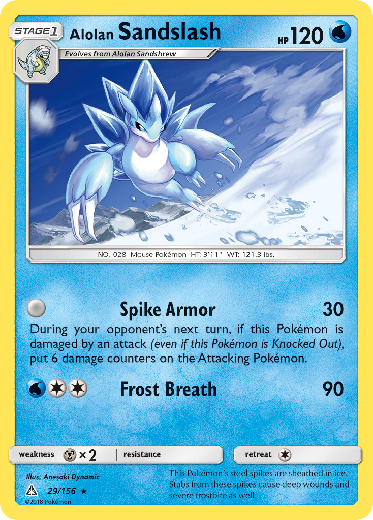 Ultra Prism Alolan Sandslash #29/156