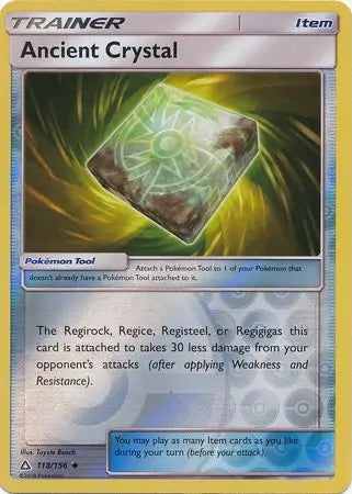 Ultra Prism Ancient Crystal #118/156 reverse holo