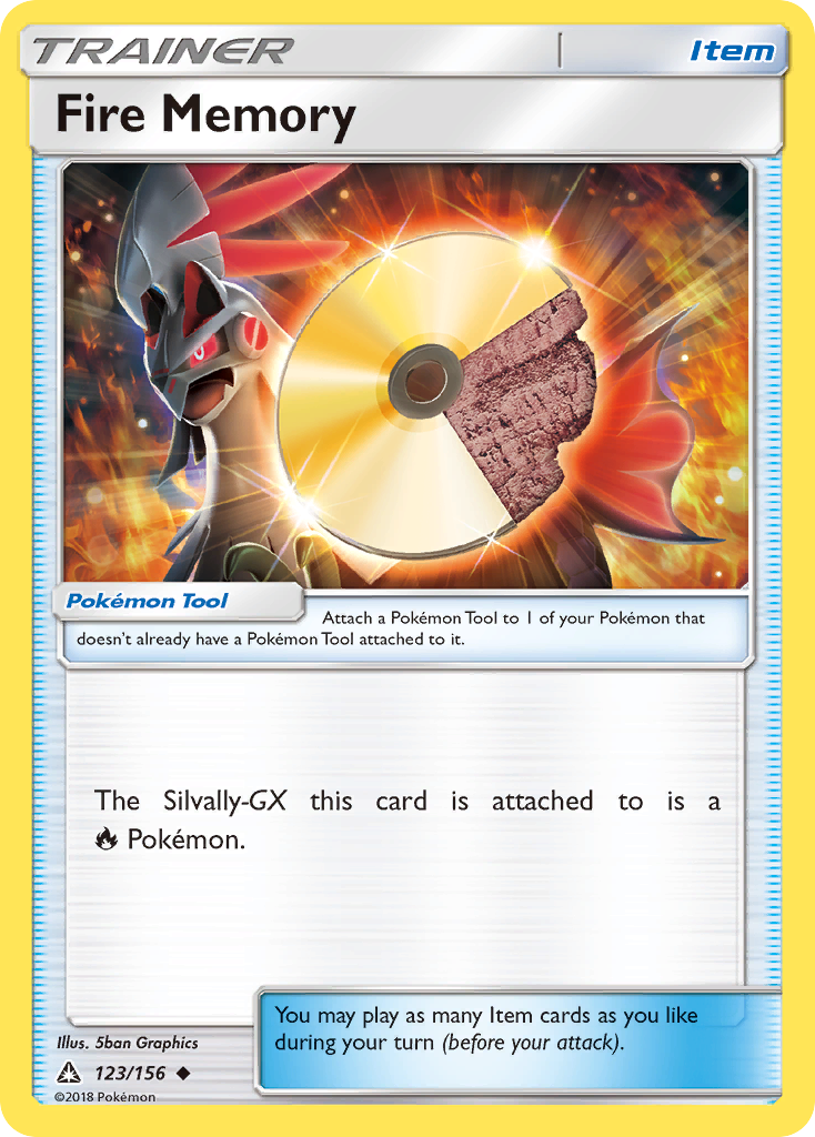 Ultra Prism Fire Memory #123/156