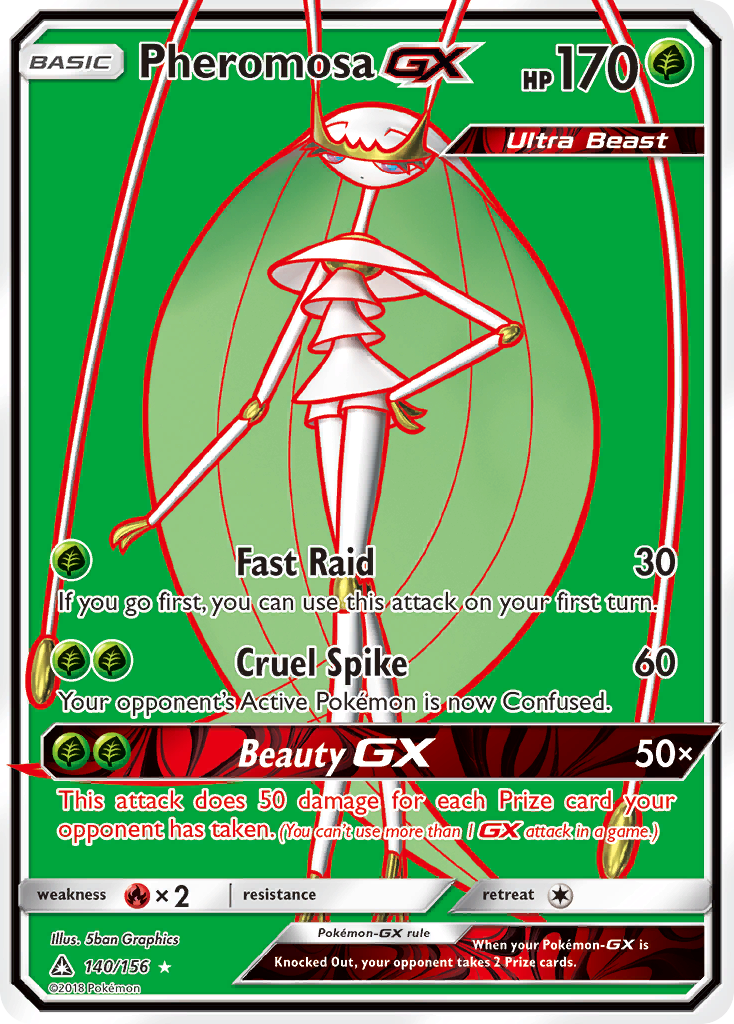 Ultra Prism Pheromosa GX #140/156