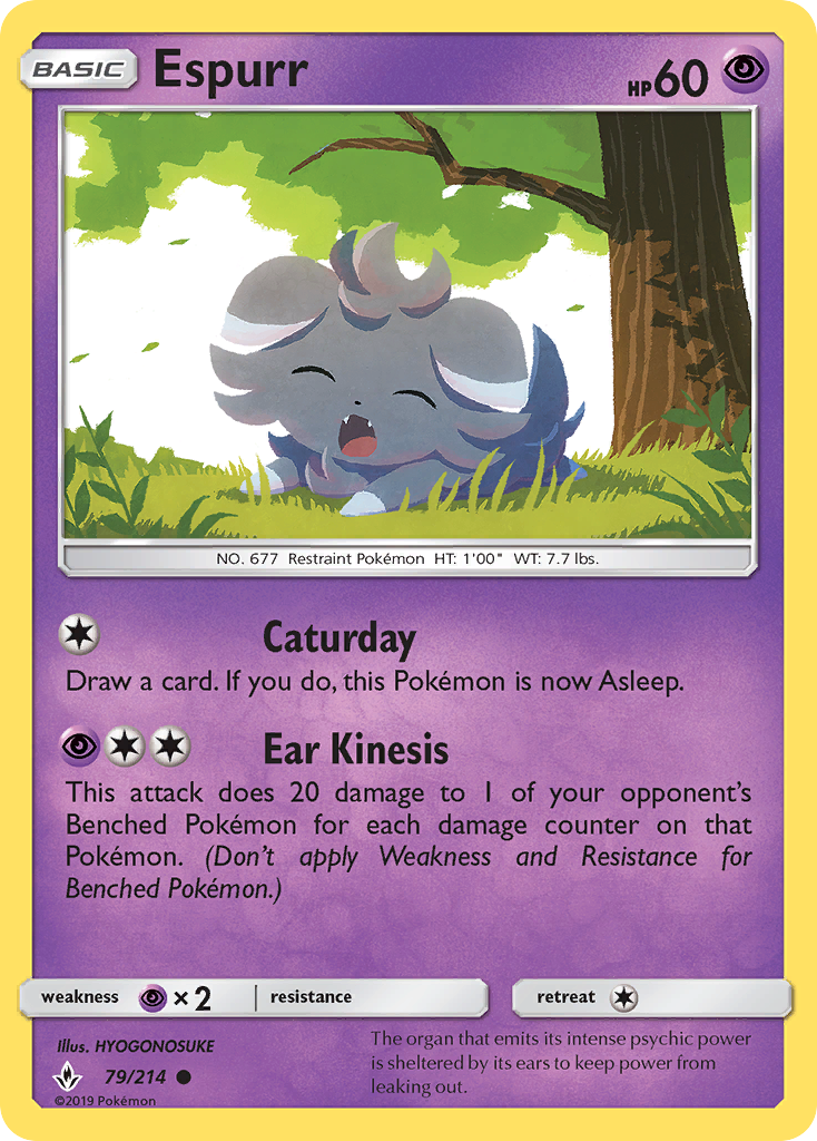 Unbroken Bonds Espurr #79/214