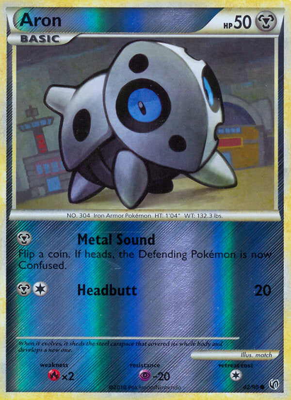 Undaunted Aron #42/90 reverse holo