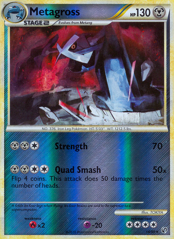 Undaunted Metagross #18/90 reverse holo