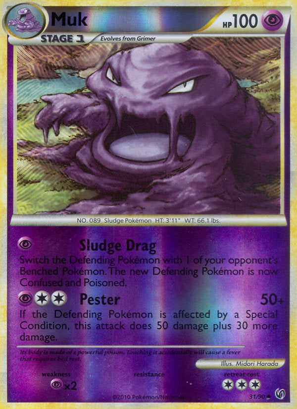 Undaunted Muk #31/90 reverse holo