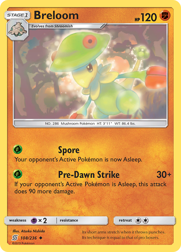 Unified Minds Breloom #108/236