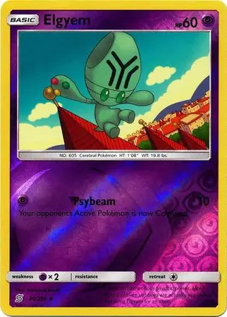 Unified Minds Elgyem #90/236 reverse holo