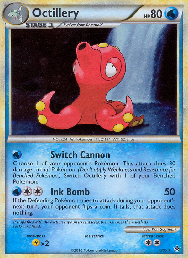 Unleashed Holo Octillery #6/95