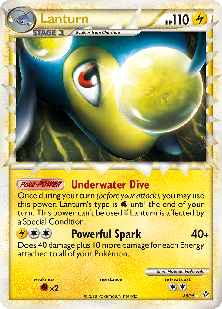 Unleashed Lanturn #86/95