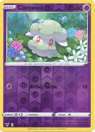 Vivid Voltage Cottonee #75/185 reverse holo