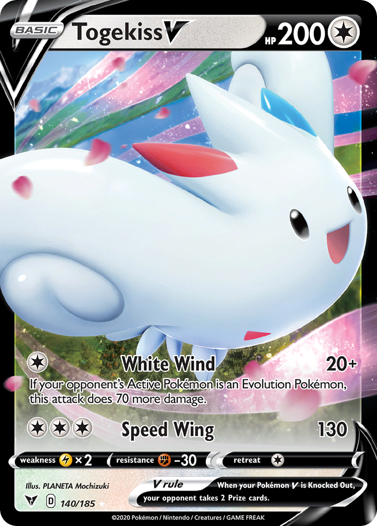 Vivid Voltage Togekiss V #140/185