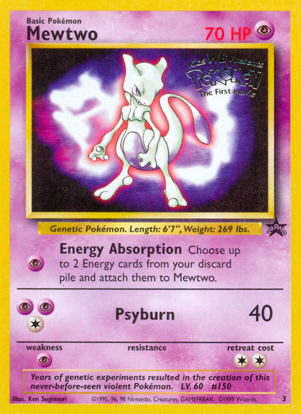 WOTC Promo Mewtwo #3
