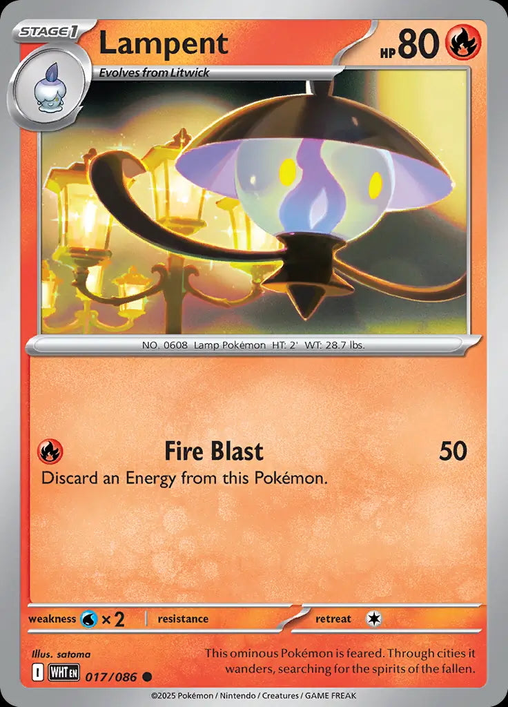 White Flare Lampent #17/86