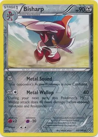 XY Bisharp #82/146 reverse holo