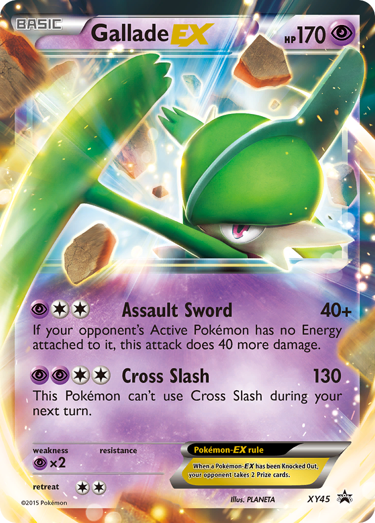 XY Promo Gallade EX #45