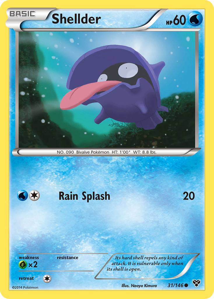 XY Shellder #31/146
