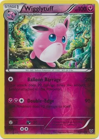 XY Wigglytuff #90/146 reverse holo