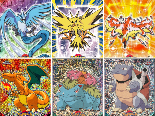 Pokémon Topps Chrome Kaarten: Unieke Verzamelklassiekers uit de Jaren ’90