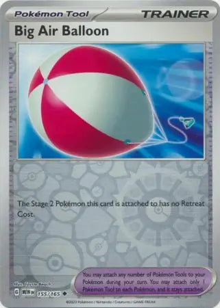 151 Set Big Air Balloon #155/165 reverse holo