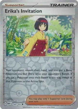 151 Set Erika's Invitation #160/165 reverse holo