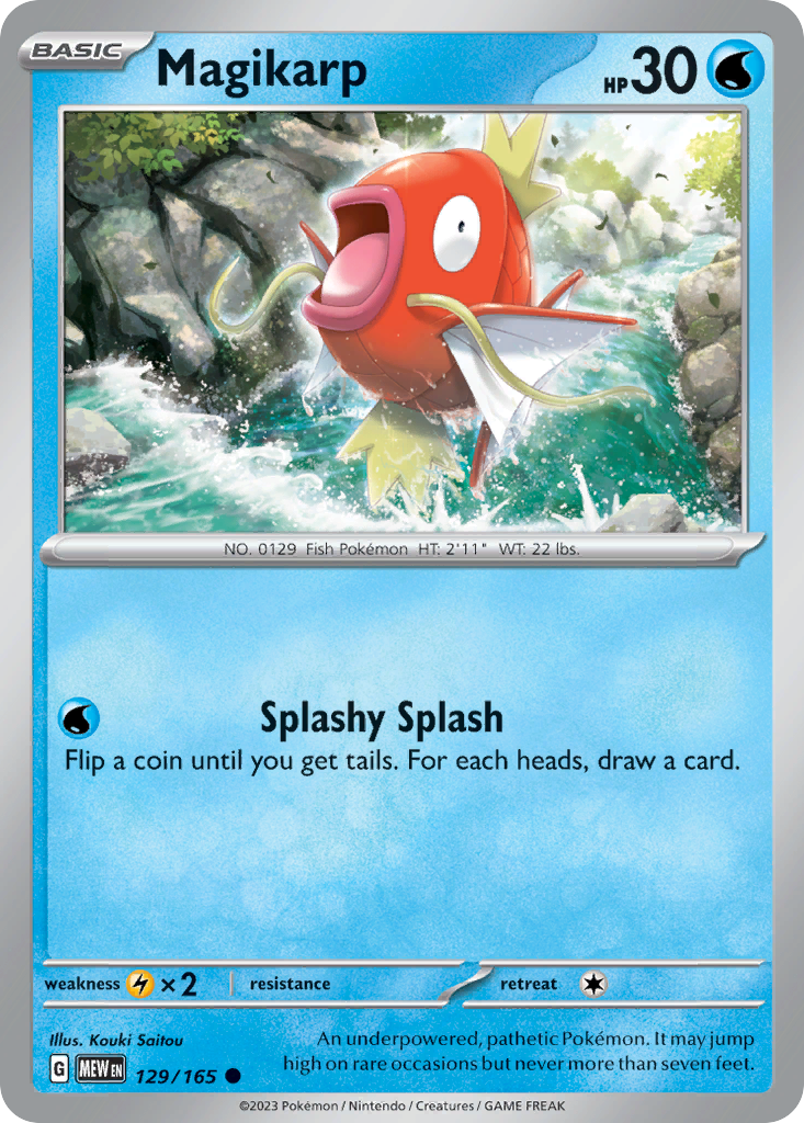 151 Set Magikarp #129/165