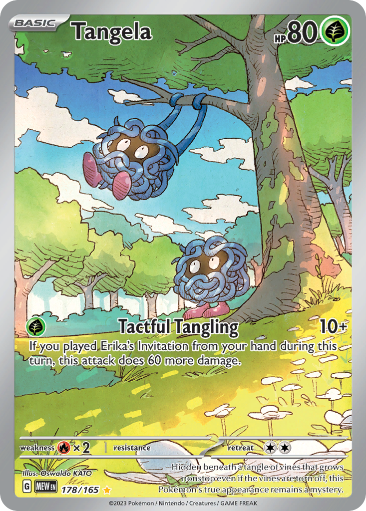151 Set Tangela #178/165