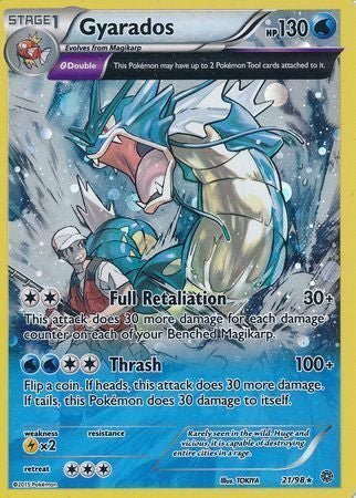 Ancient Origins Cosmos Holo Gyarados #21/98