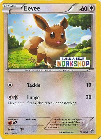 Ancient Origins Eevee #63 Build-A-Bear Promo
