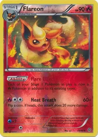 Ancient Origins Flareon #13/98 reverse holo