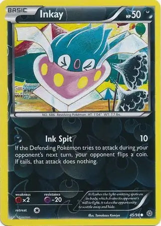 Ancient Origins Inkay #45/98 reverse holo