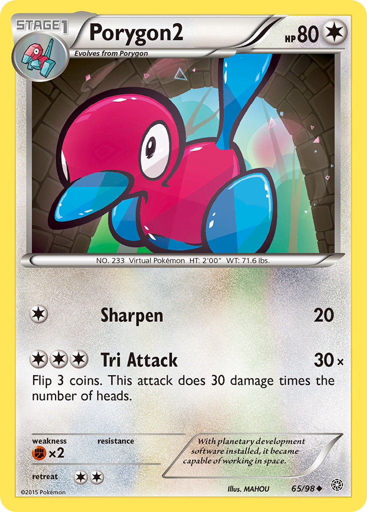 Ancient Origins Porygon2 #65/98