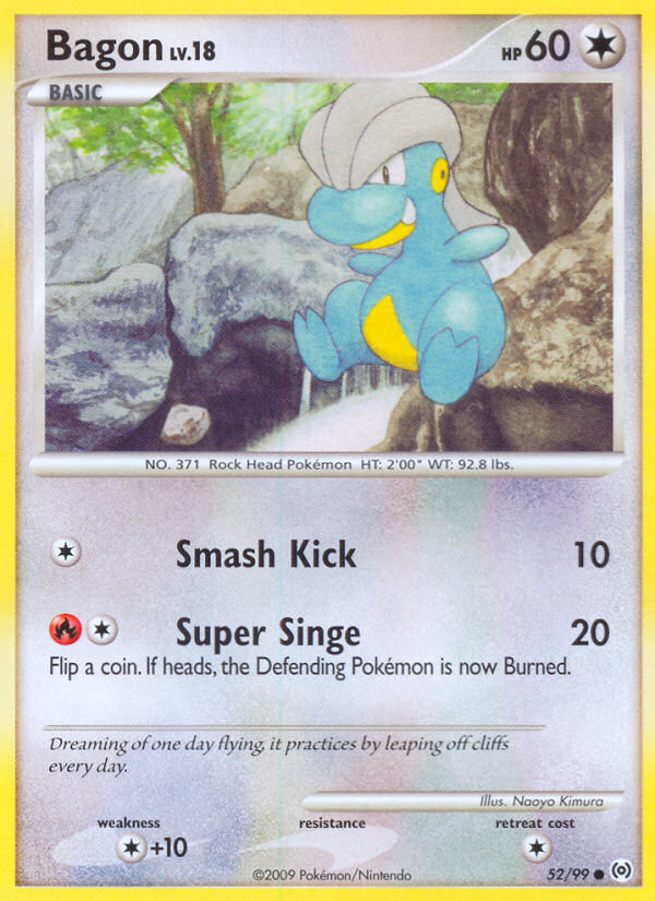 Arceus Set Bagon #52/99